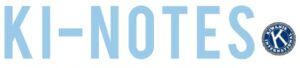 Ki-Notes (pronounced "key notes") masthead with the tilted Kiwanis seal on the right
